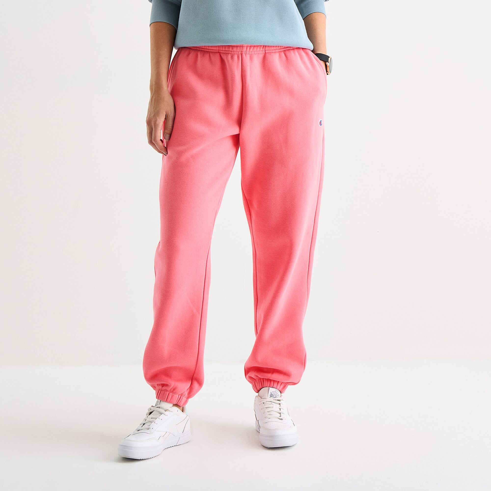 Champion Womens Powerblend Mid Rise Cinched Sweatpant