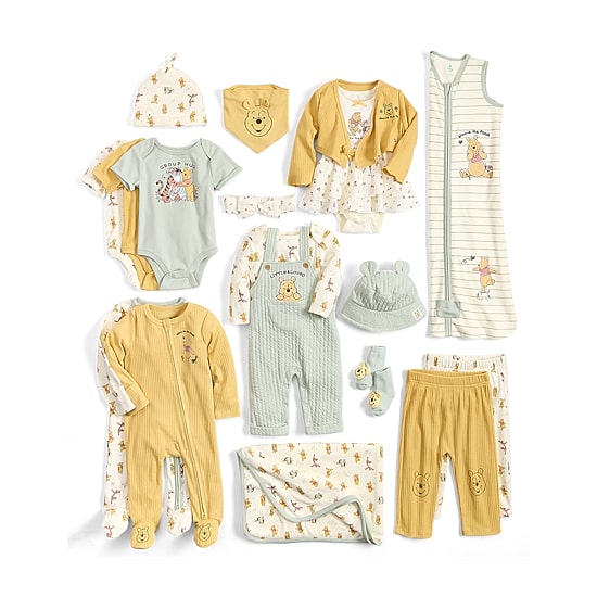 Baby Unisex 3-pc. Winnie The Pooh Baby Gift Set