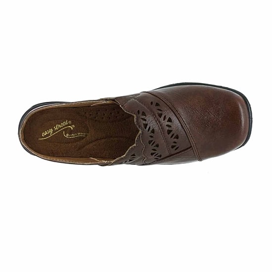 Easy Street Forever Womens Square Slip-On Shoe