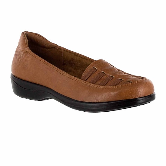 Easy Street Genesis Womens Round Closed Toe Loafers
