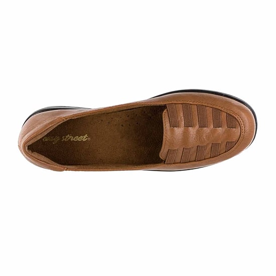 Easy Street Genesis Womens Round Closed Toe Loafers