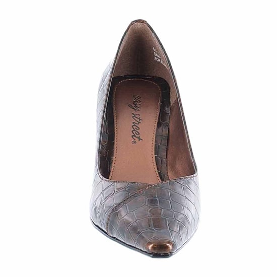 Easy Street Chiffon Womens Pointed Closed Toe Stiletto Heel Pumps