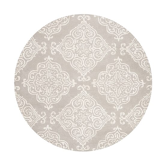 Safavieh Glamour Collection Aubrey Damask Round Area Rug