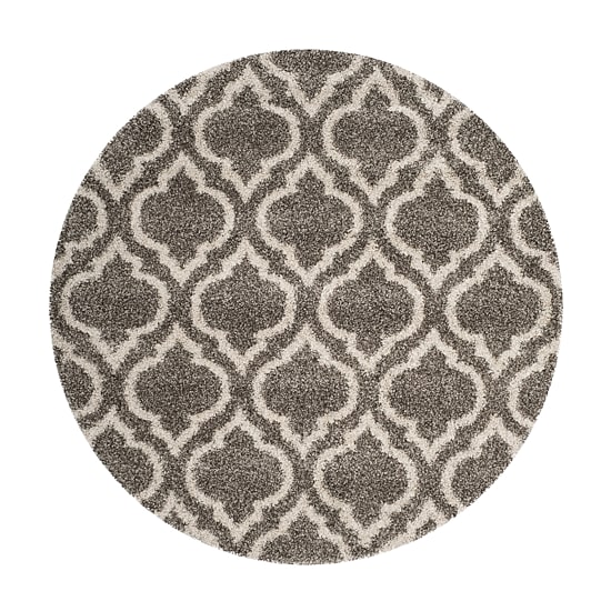 Safavieh Hudson Shag Collection Toireasa Geometric Round Area Rug