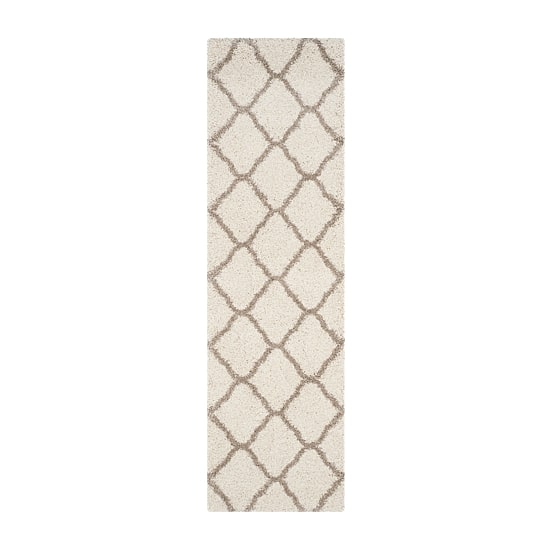 Safavieh Hudson Shag Collection Weldon Geometric Runner Rug