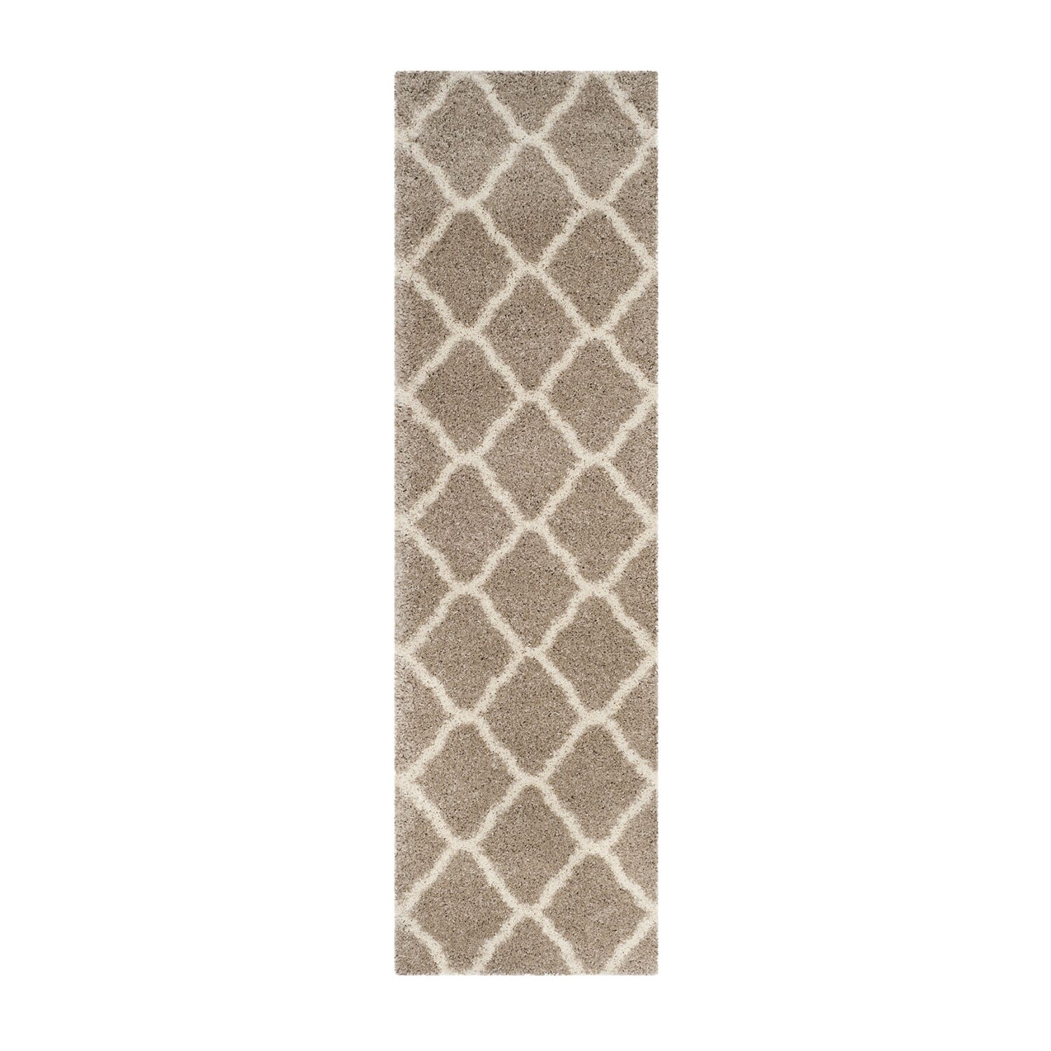 Safavieh Hudson Shag Collection Weldon Geometric Runner Rug