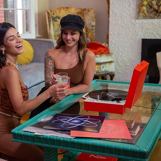 Victrola Re-Spin Sustainable Bluetooth Suitcase Record Player