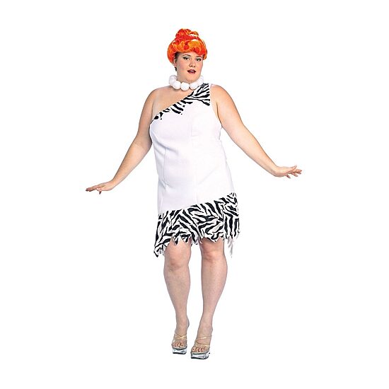 Womens Plus Wilma The Flintstones 3-pc. Costume