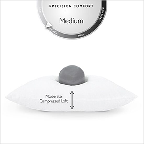Serta® Cotton 2 Pack Medium Density Bed Pillow