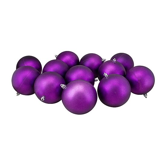 Northlight Shatterproof Ball 12-pc. Christmas Ornament