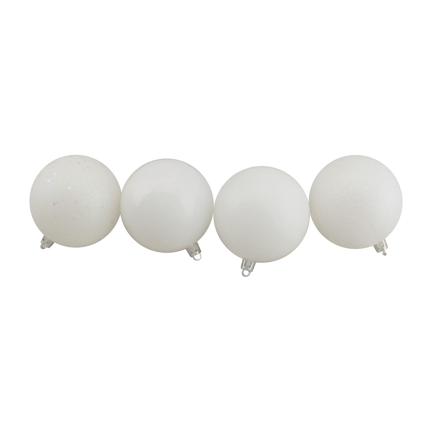 Northlight 4-Finish Ball 16-pc. Christmas Ornament