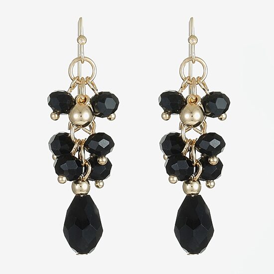 Mixit Gold Tone Womens Drop Earrings