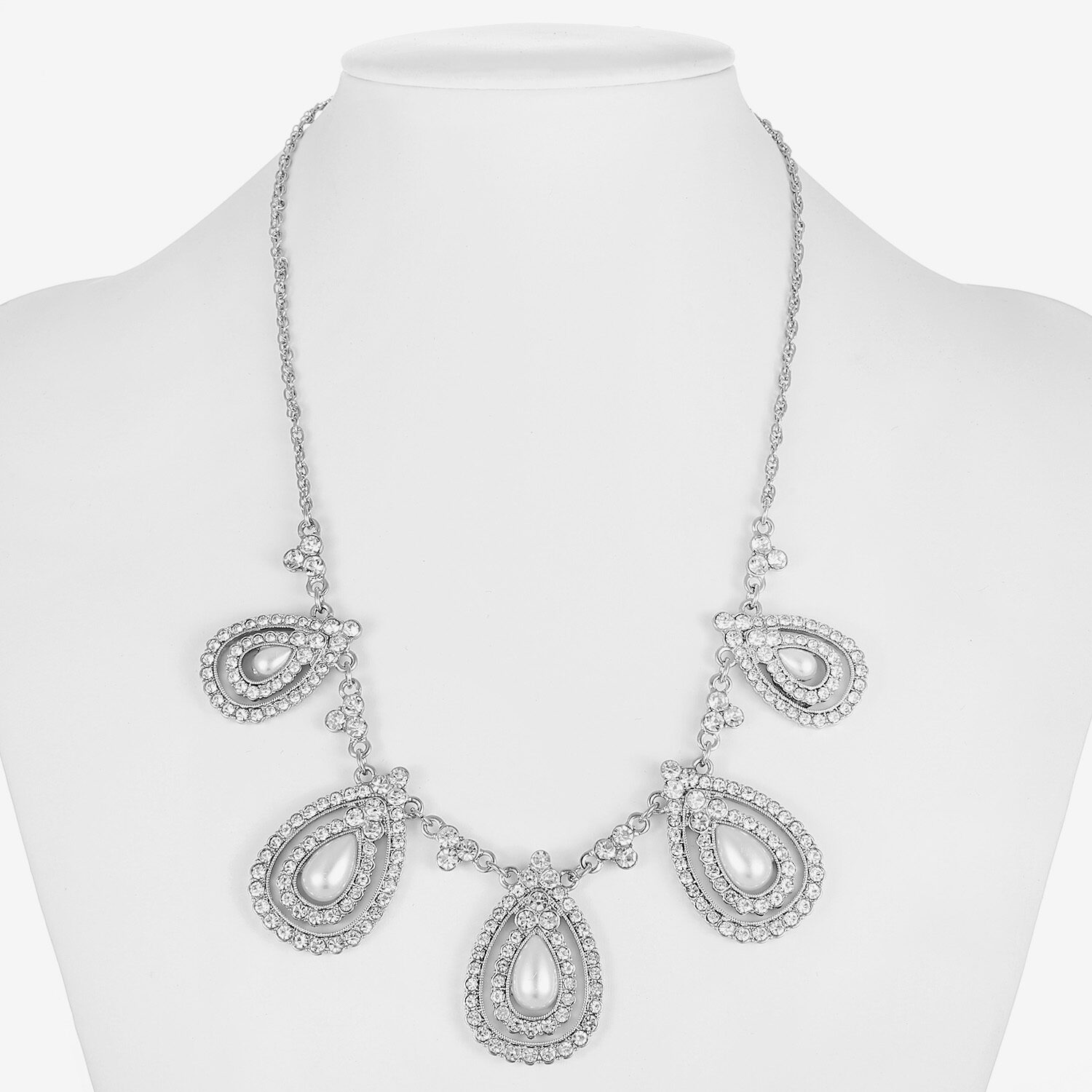 Monet Jewelry Timeless Womens 18 Inch Statement Necklace
