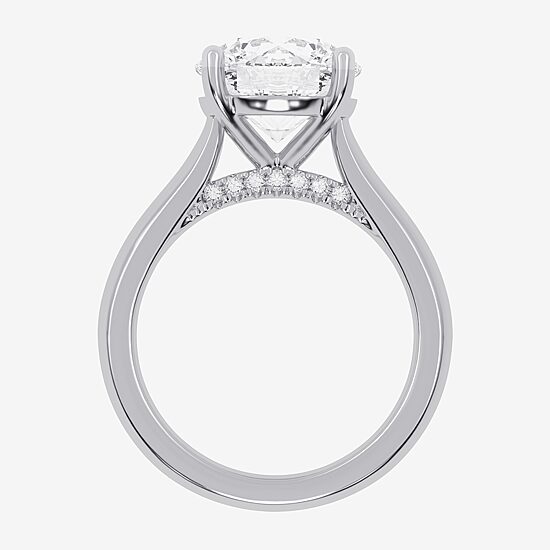 (G-H / Vs2-Si1) Womens 5 CT. T.W. Lab Grown White Diamond 14K Gold Solitaire Engagement Ring