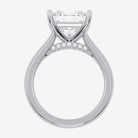 (G-H / Vs2-Si1) Womens 5 CT. T.W. Lab Grown White Diamond 14K Gold Solitaire Engagement Ring