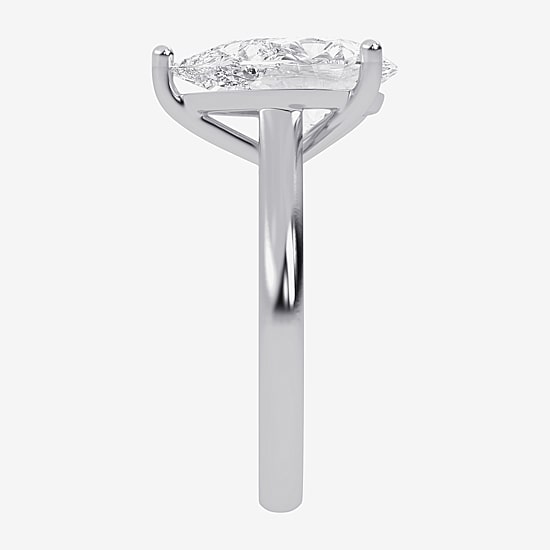 (G-H / Vs2-Si1) Womens 5 CT. T.W. Lab Grown White Diamond 14K Gold Solitaire Engagement Ring