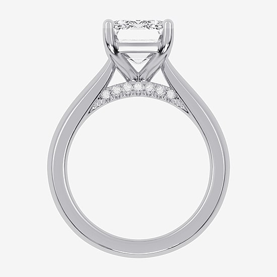 (G-H / Vs2-Si1) Womens 5 CT. T.W. Lab Grown White Diamond 14K Gold Solitaire Engagement Ring