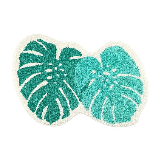 Town And Country Monstera Bath Rug