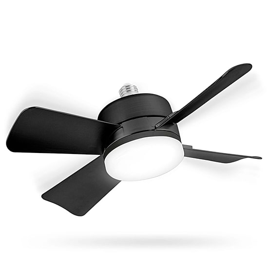 Bell + Howell Socket With Warm Lighting And Remote Control Ceiling Fan