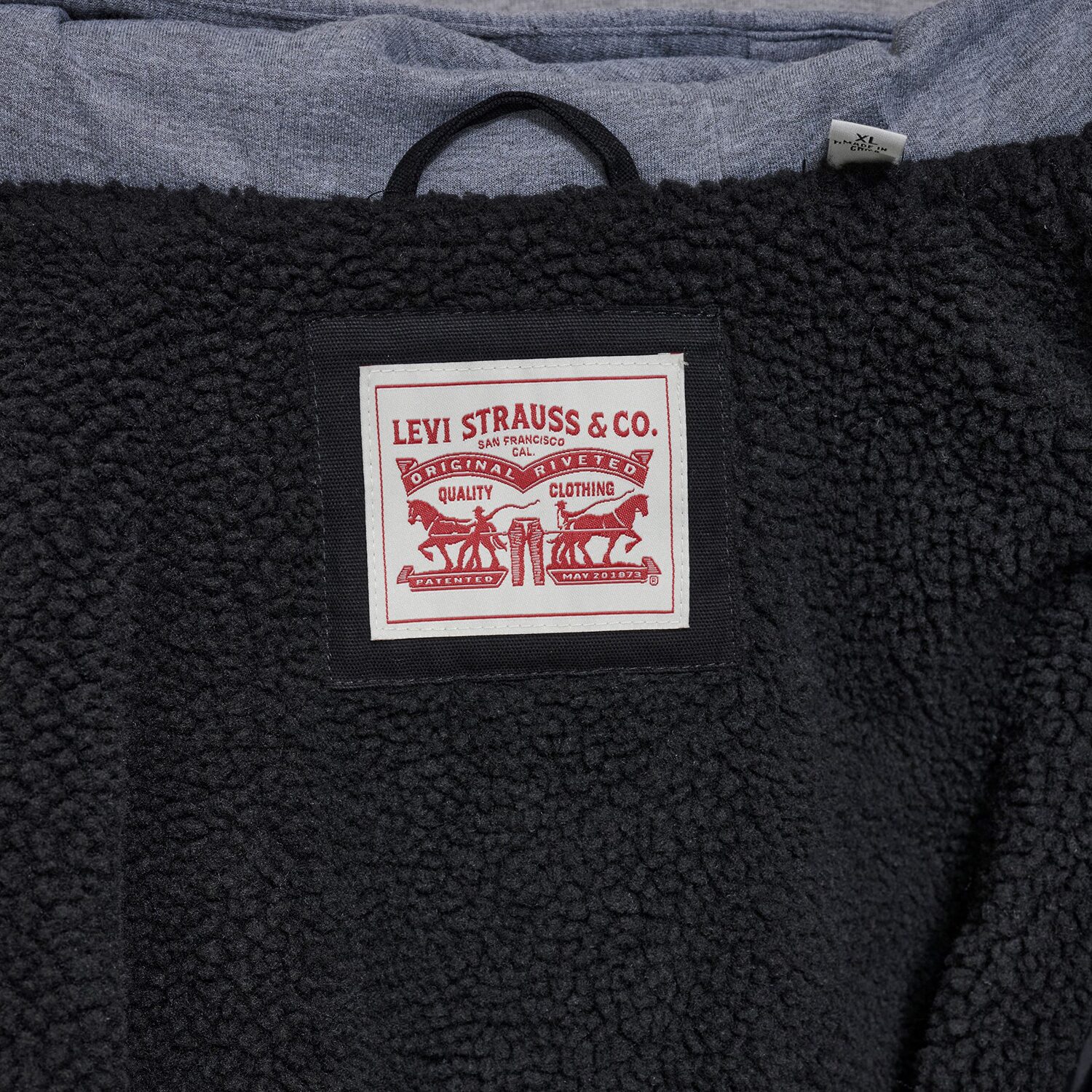 Levi's® Mens Hooded Midweight Big and Tall Work Jacket