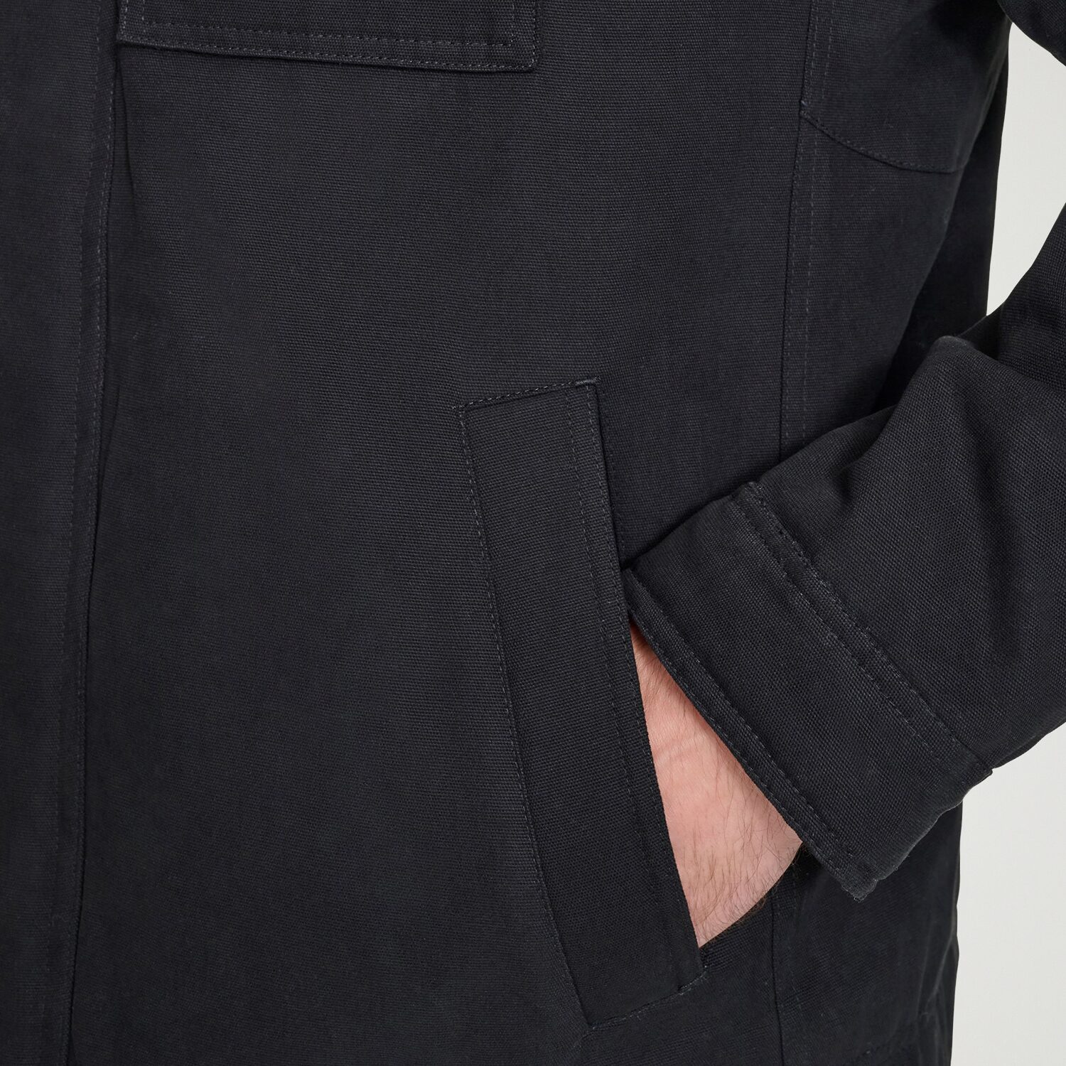 Levi's® Mens Hooded Midweight Big and Tall Work Jacket