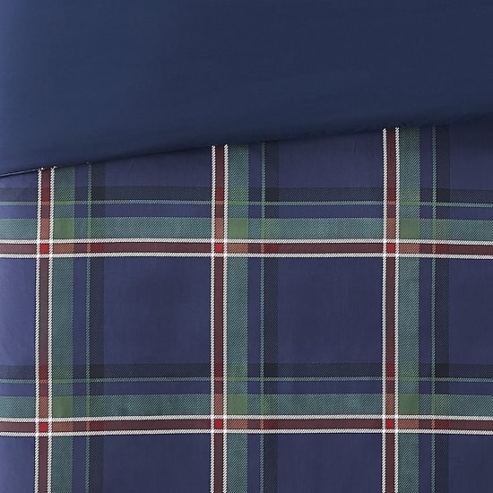 Truly Soft Bronson Plaid Midweight Comforter Set