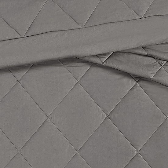 Cannon Solid Percale Midweight Comforter Set