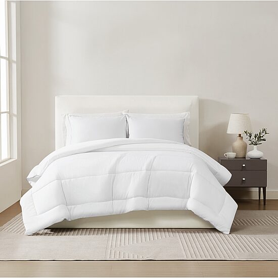 Christian Siriano New York Cotton Sateen Midweight Comforter Set