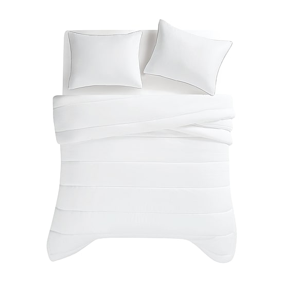 Christian Siriano New York Cotton Sateen Midweight Comforter Set