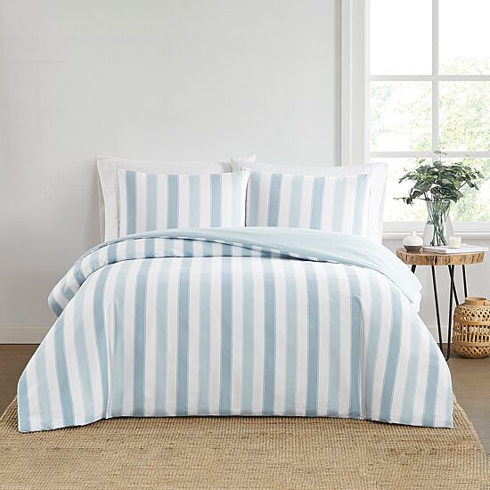 Truly Soft Aiden Stripe Duvet Cover Set