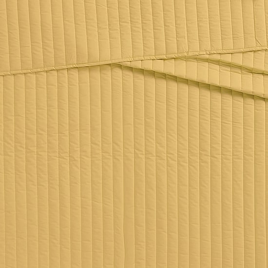 Brooklyn Loom Solid Cotton Percale Quilt Set