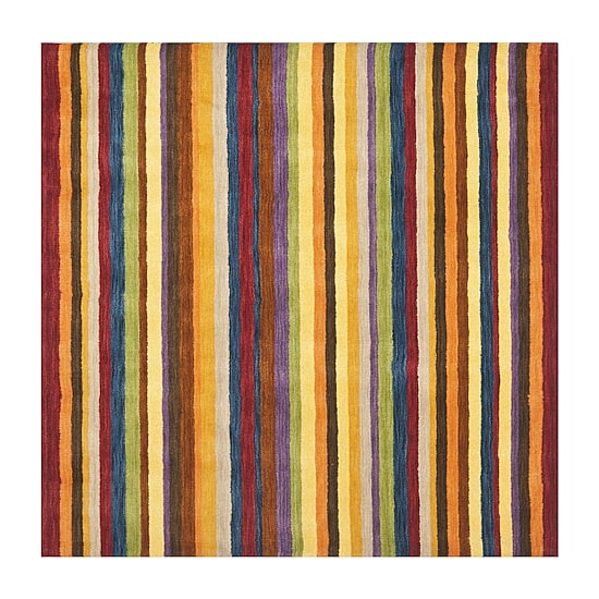 Safavieh Himalaya Collection Adolf Striped Square Area Rug