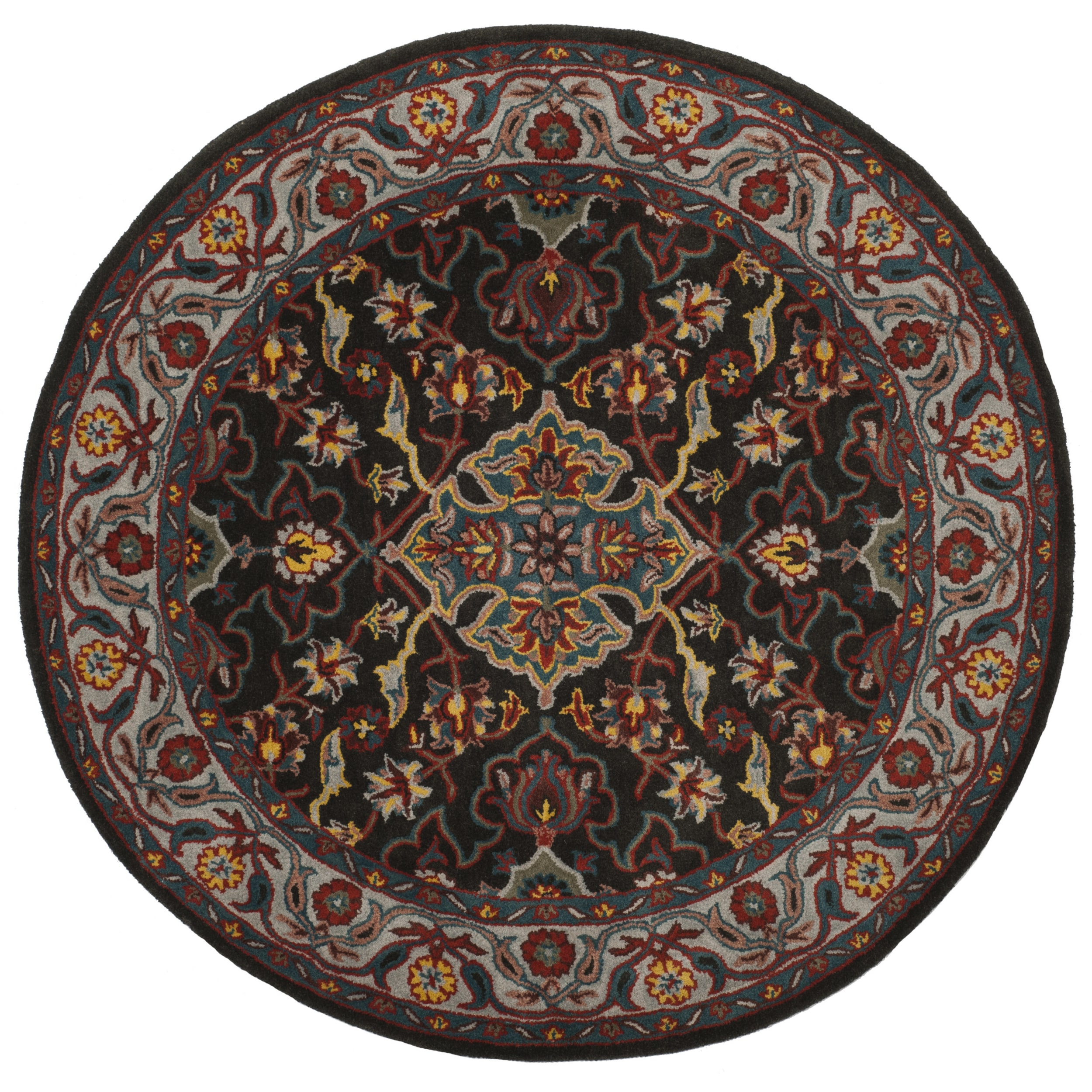 Safavieh Heritage Collection Cleves Oriental Round Area Rug