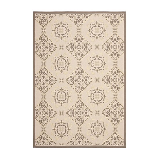Safavieh Courtyard Collection Jesper Floral Indoor/Outdoor Area Rug