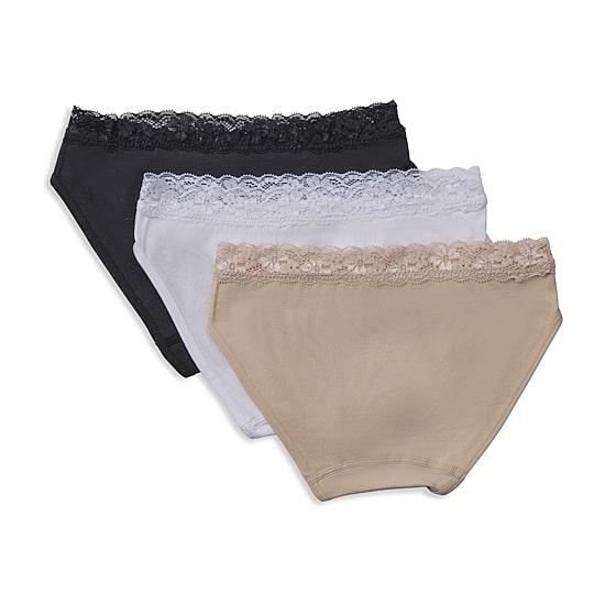 Maidenform Little & Big Kid Girls 3 Pack Seamless Hipster Panty R30031j-As1
