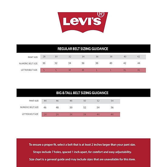 Levi's® Roller Buckle Mens Belt