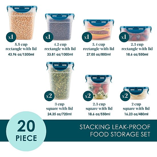 Rachael Ray Food Storage 20-pc. Food Container