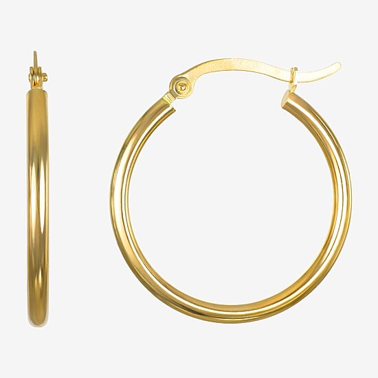 14K Gold 15mm - 50 mm Hoop Earrings