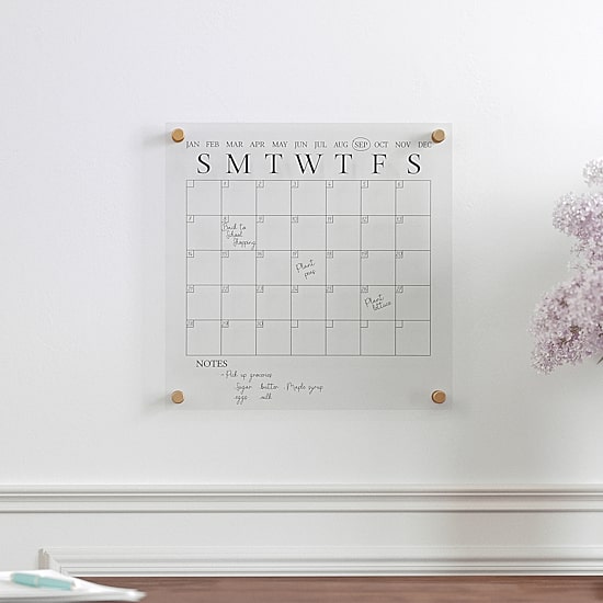 Martha Stewart Dry Erase Wall Calendar