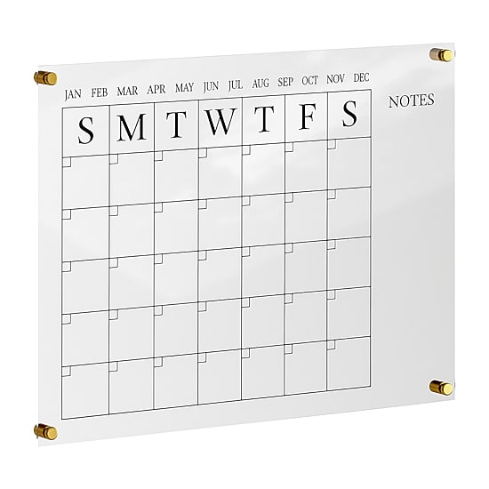 Martha Stewart Wall Calendar With Notes