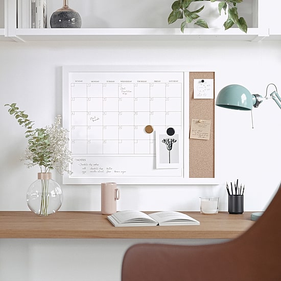 Martha Stewart 24x18 Wall Calendar/Cork Board