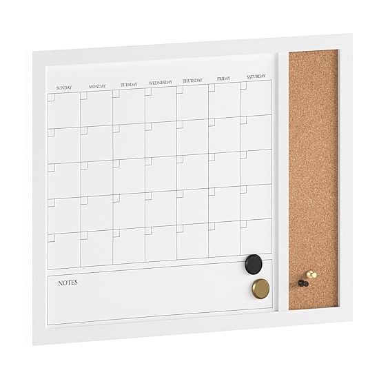 Martha Stewart 24x18 Wall Calendar/Cork Board