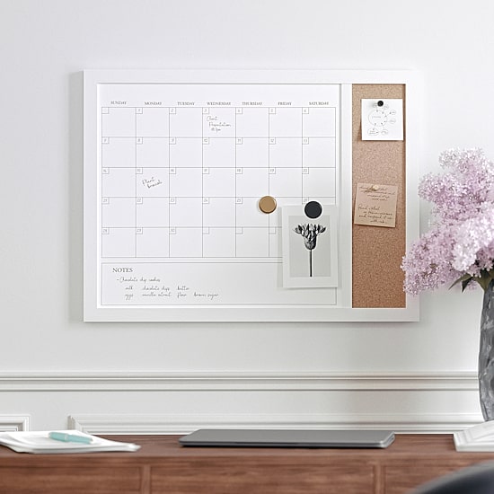 Martha Stewart 24x18 Wall Calendar/Cork Board