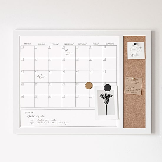 Martha Stewart 24x18 Wall Calendar/Cork Board