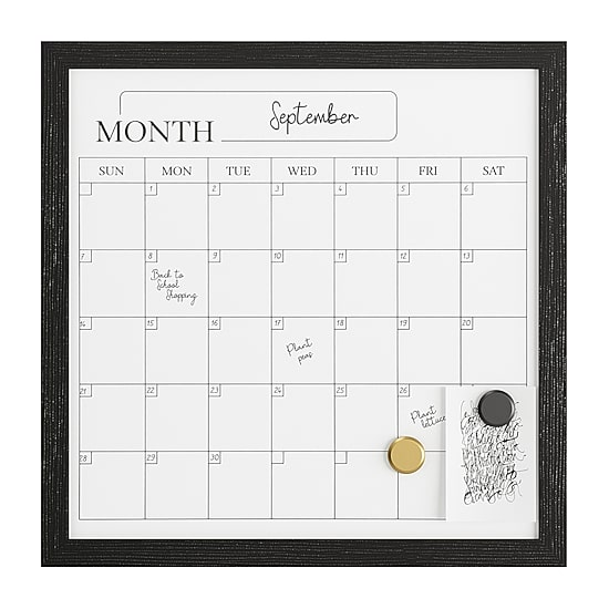 Martha Stewart 18x18 Inch Dry Erase Wall Calendar
