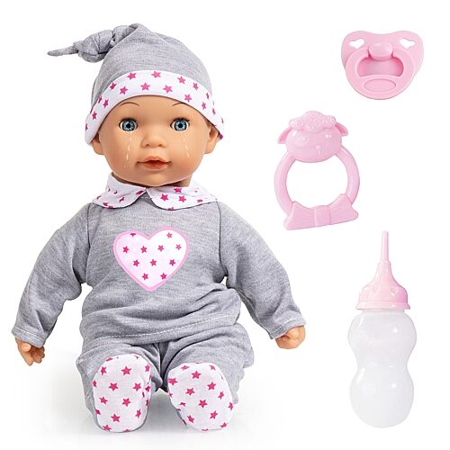 Bayer Design Interactive Tears Baby Doll With Acessories In No Color