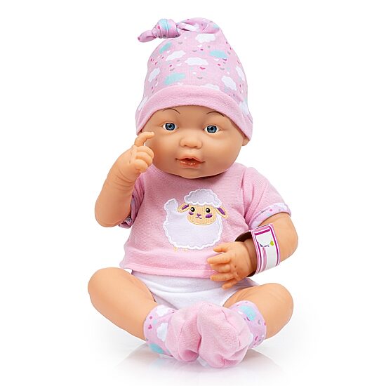Bayer Design New Born Baby Doll 3-pc. Toy Playset