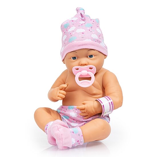 Bayer Design New Born Baby Doll 3-pc. Toy Playset