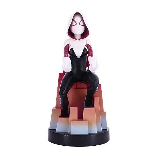 Exquisite Gaming Marvel Spider Gwen Cable Guy Mobile Phone & Video Game Controller Holder XBox 2-pc. Gaming Accessory