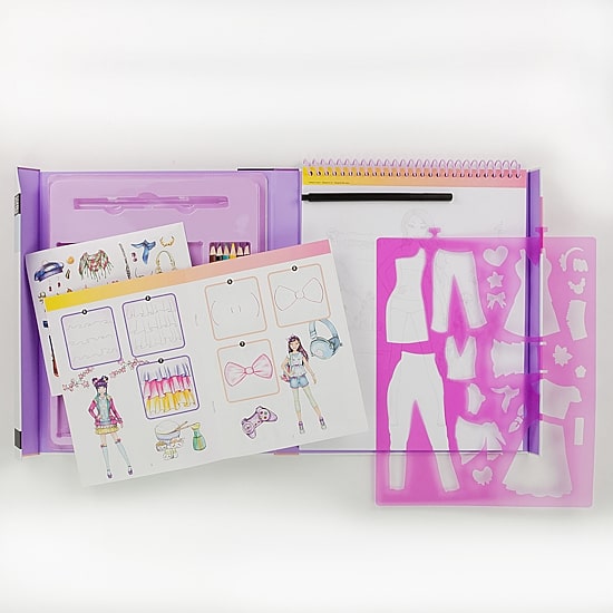 Style Me Up Fashion Stencil & Style Kids Art Kit 16-pc. Art Set
